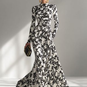 Printed Casual Maxi Dress