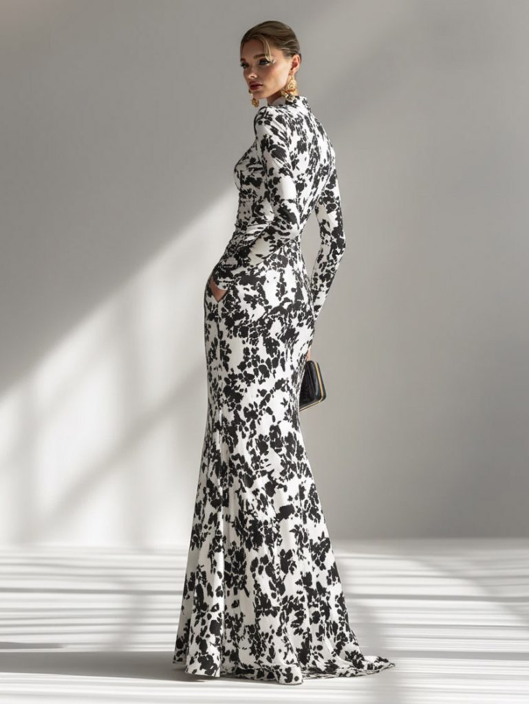 Printed Casual Maxi Dress