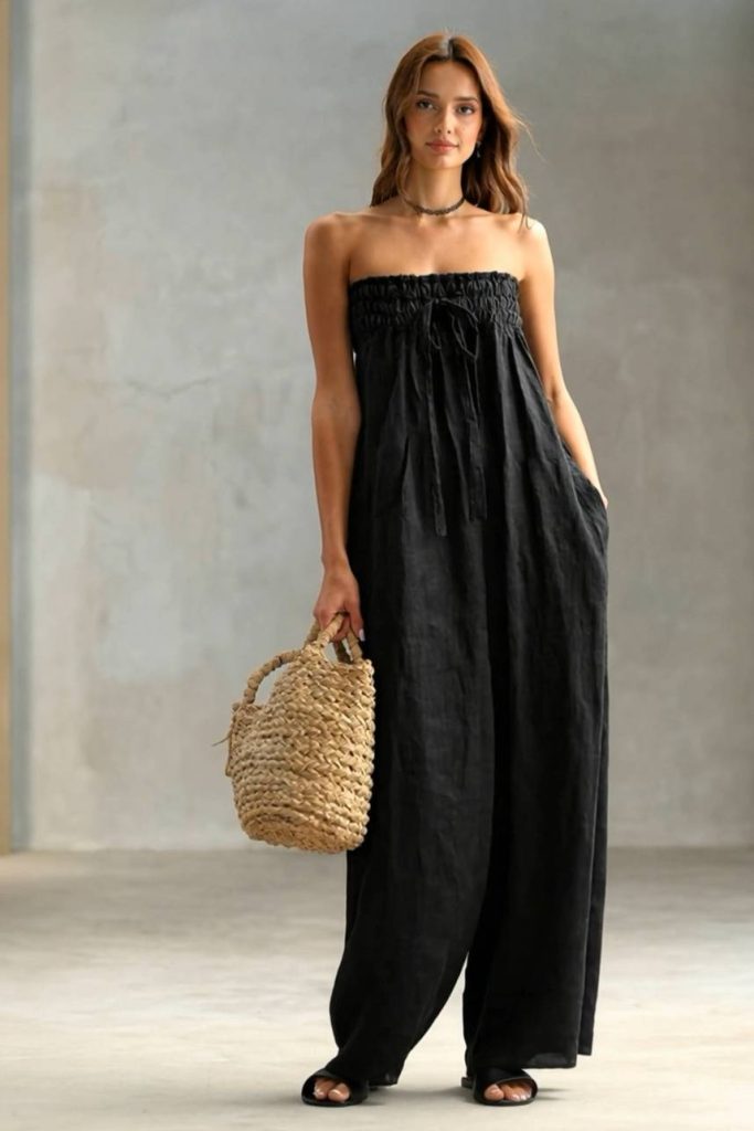 Strapless Jumpsuit