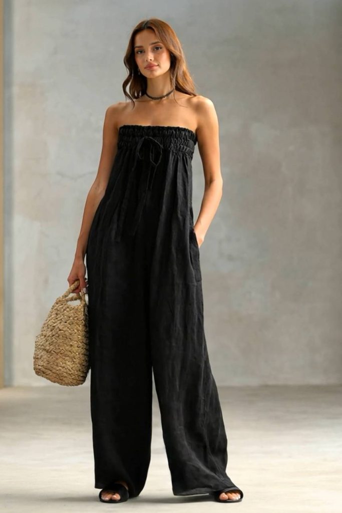 Strapless Jumpsuit