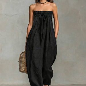 Strapless Jumpsuit