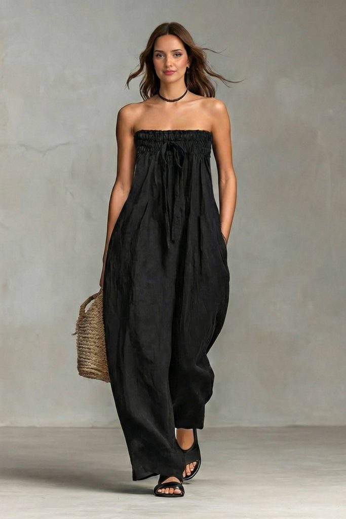 Strapless Jumpsuit