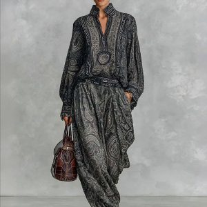 Printed Two-Piece Set