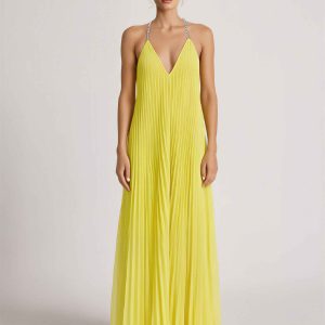 V-Neck Backless Elegant Maxi Dress